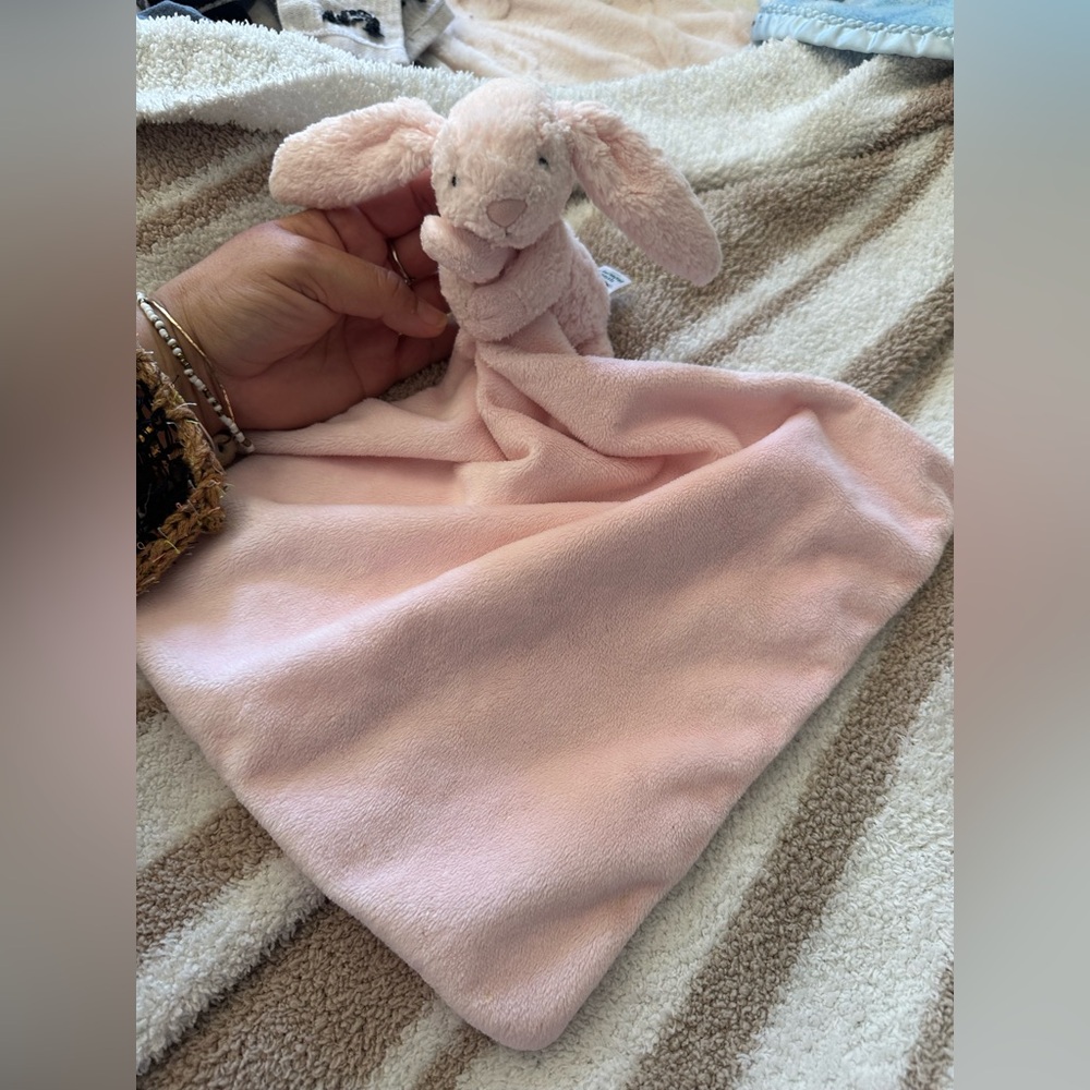 Jellycat Soft Pink Bunny Plush Toy